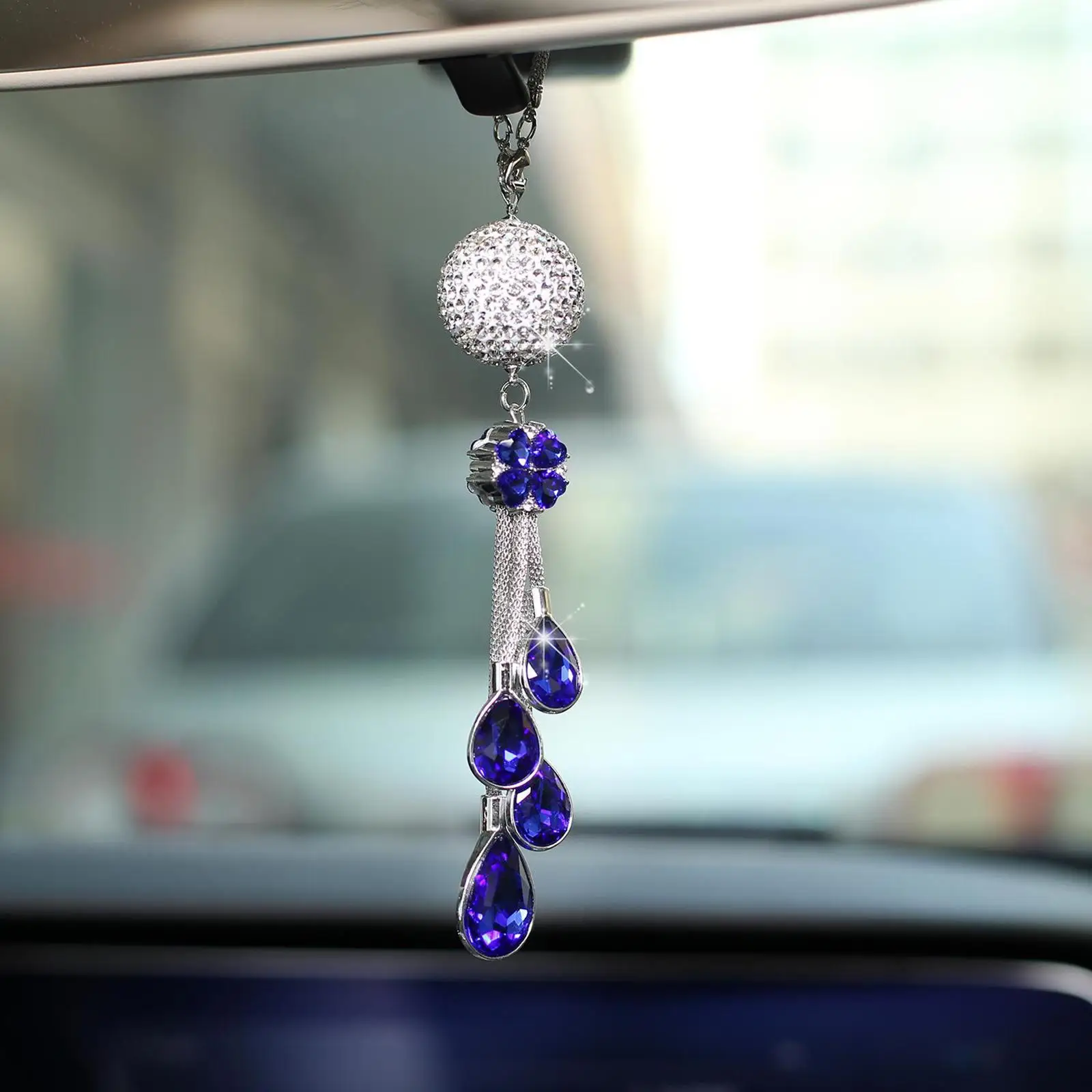Bling Car Accessories for Mirror, Bling Car Decoration Crystal Car Rear View