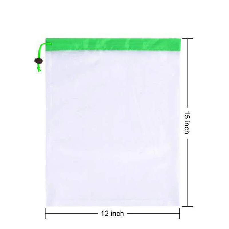 Reusable Mesh Bags for Produce and Kitchen Storage