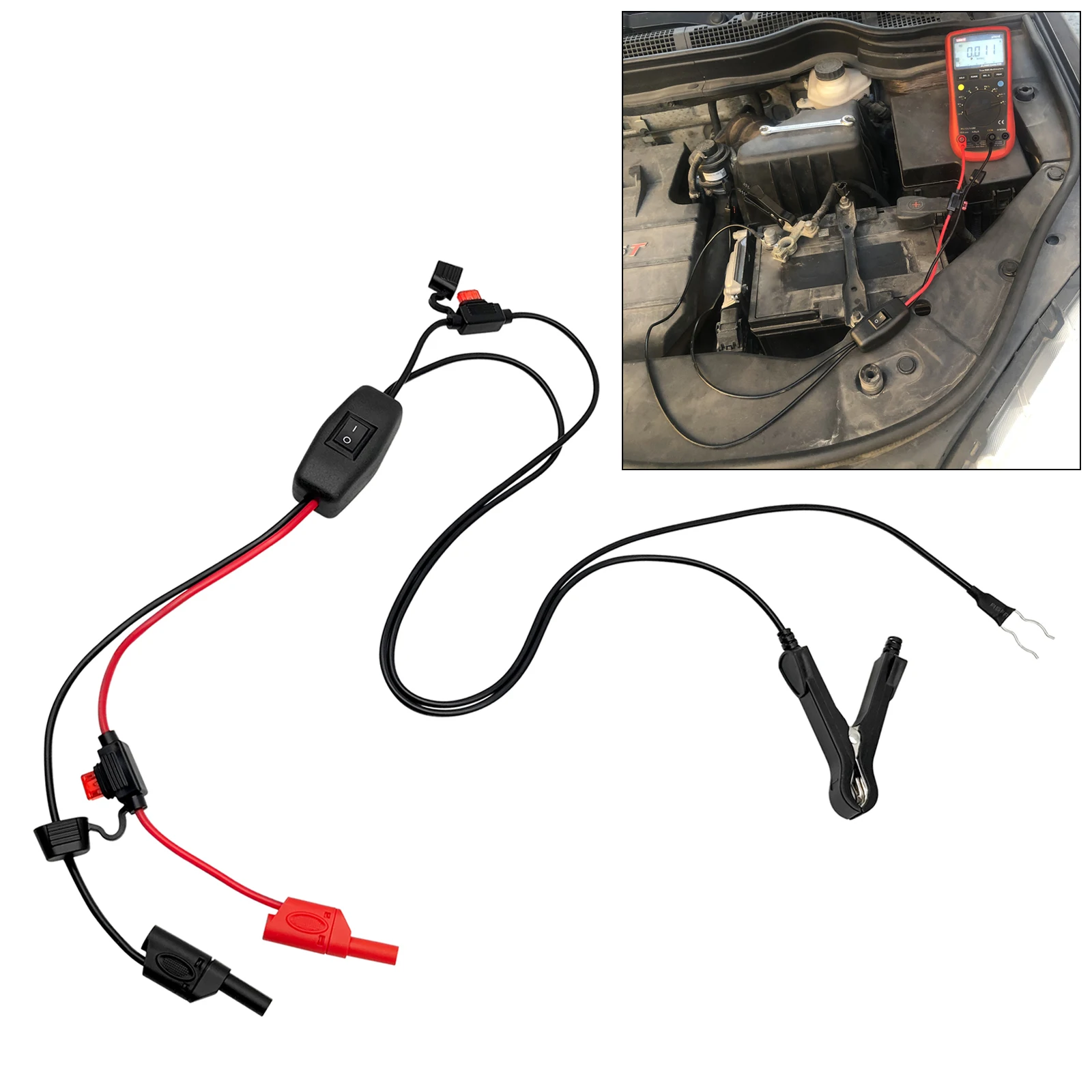 Parasitic Drain Tester Circuit Tester Current Track Voltage Diagnostic Tool