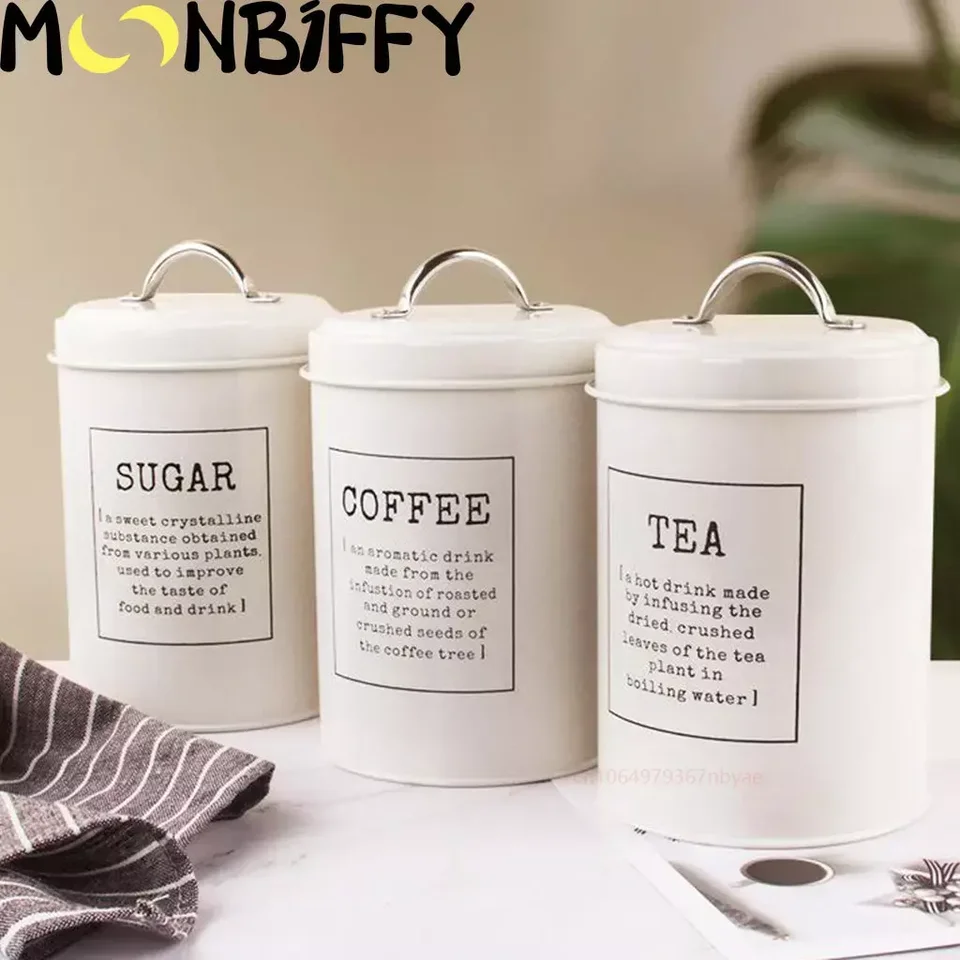 Recipientes Para Encimera De Cocina, Juego De 3 Recipientes Herméticos