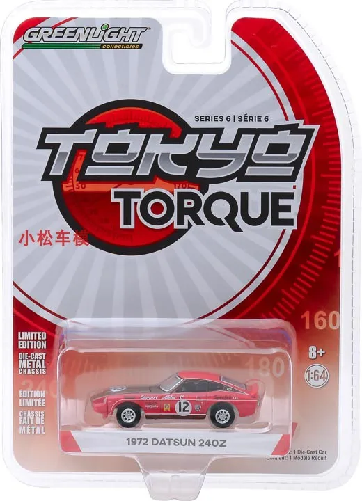 

Nicce 1:64 Tokyo Torque 6-1972 Dashun # 12 Super Samuri Diecast Metal Alloy Model Car Toys For Gift Collection