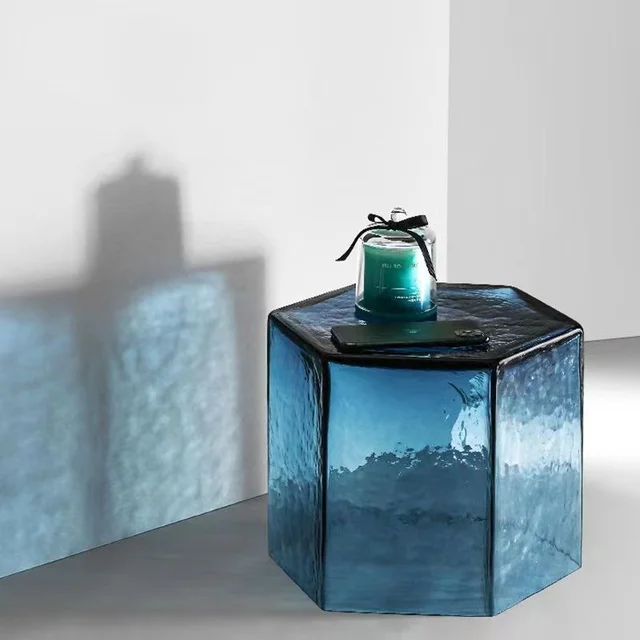 Aqualis Hex Glass Table 11 Aqualis Hex Glass Table 11