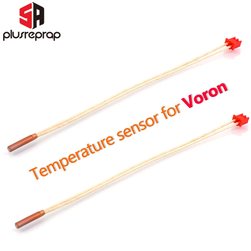For E3DV6 Vo-ron Hotend PT1000 Temperature Serson Up to 450 Degree Carbon Fiber Nylon High Temperature 3D Filament Printing — view 2