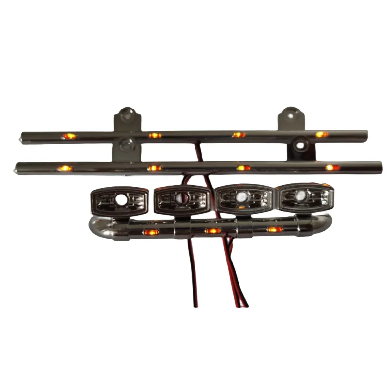 1 set LED Side Lamp Front Dome Light Bar for 1/14 TAMIYA Scania 770s 56368 RC Cars Accessories 4