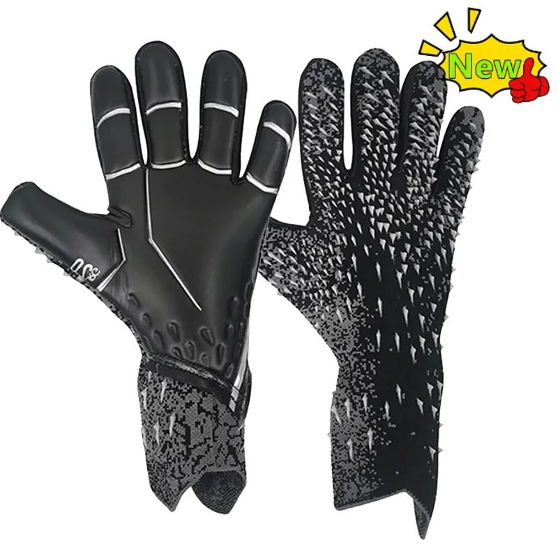 Children's Football Goalkeeper Gloves Thickened Wear-resistant Latex Soccer Gloves Professional Outdoor Sports Equipment NEW