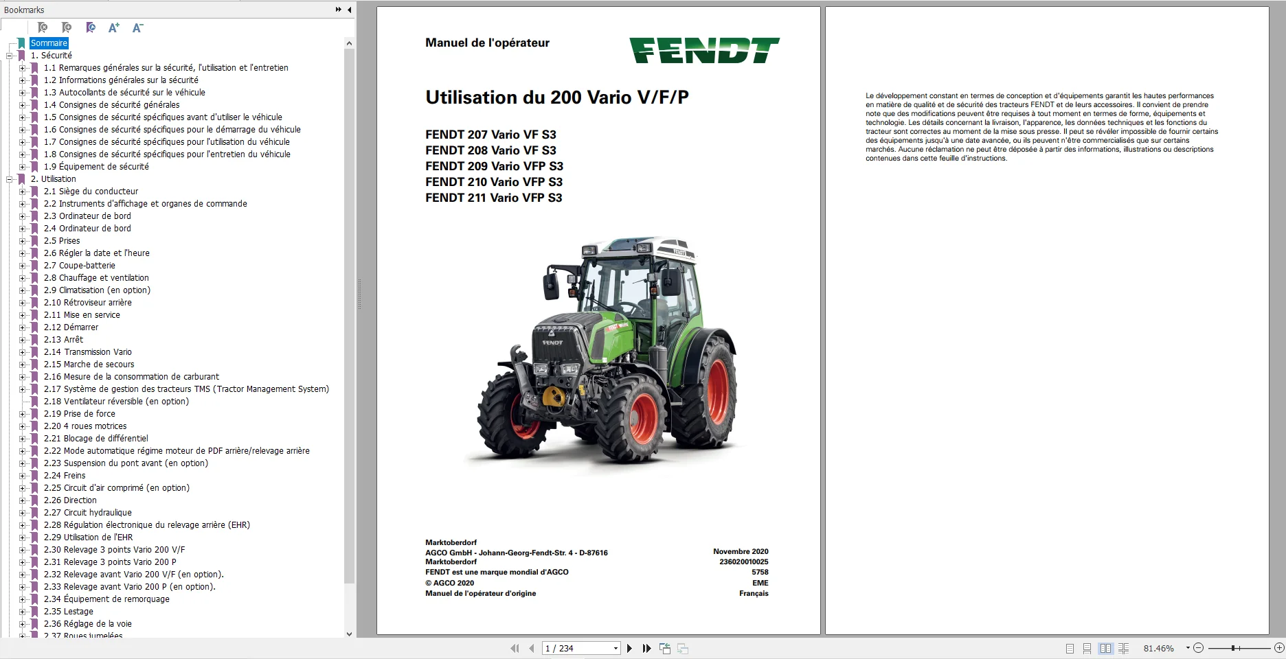 

FENDT TRACTOR 22.3 GB PDF Updated 2022 Diagrams, Operator Manual & Workshop Manuals French DVD