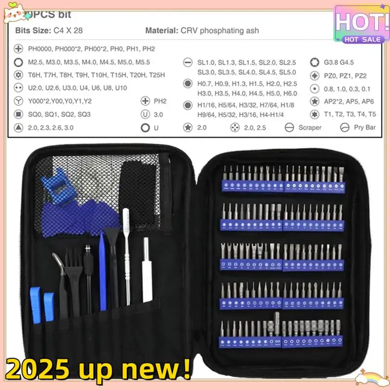 L47anew-120-In-1 다기능 드라이버 세트 휴대 전화 수리 가정용 도구 장난감 모델 분해 및 조립 도구 Ki