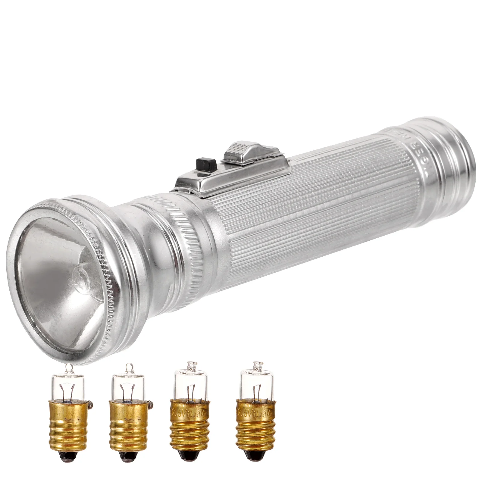 

Small Flashlight Bulbs Iron Portable for Outdoor Old-fashioned Camping