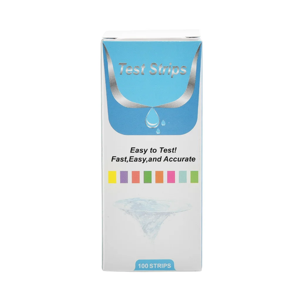 Water Quality Test Kit 100PCS Water Total Hardness Test Strips Quick Easy Testing 0-425 PPM New Water Quality Test Strip For Testing Hardness PH