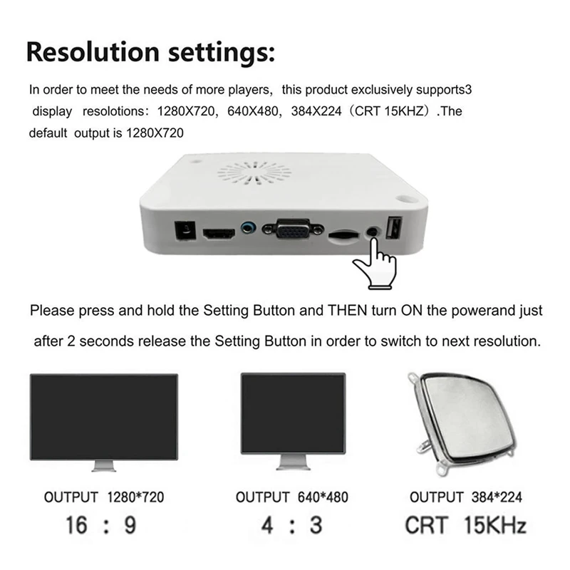 ȭƮ ̽ƽ  ܼ, JAMMA  + 2.8Mm ̺ HD VGA CGA ǵ 簡 ڽ CX 