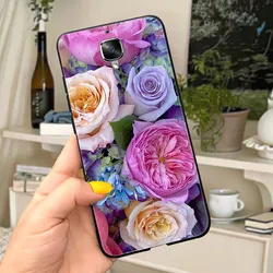 Black Soft TPU Silicone Back Cover Case for OnePlus 3T (49)