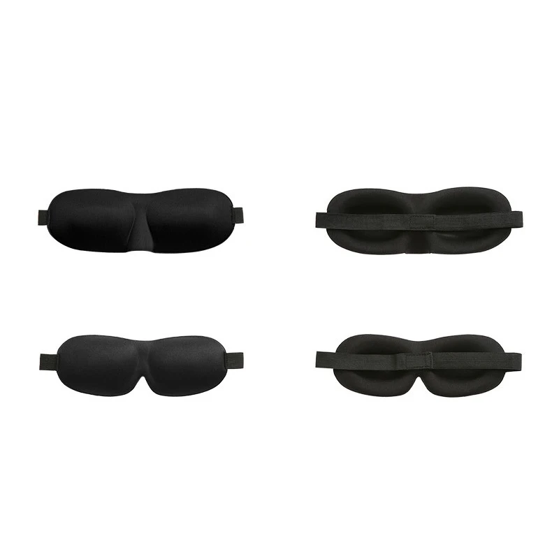 3D Shading Sleeping Eye Mask Block Out Light Soft Blackout Sleeping Aid Travel Eyeshade Blindfold Eyepatch Slaapmasker