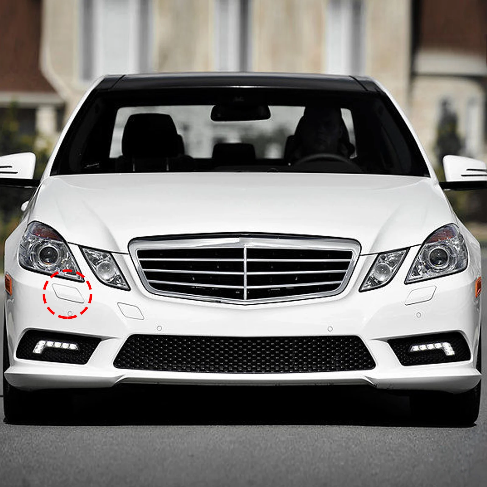 ベンツ純正 W212フォグランプカバーセット E350E550 AMG SP ベンツ純正 W212フォグランプカバーセット E350E550 AMG SP