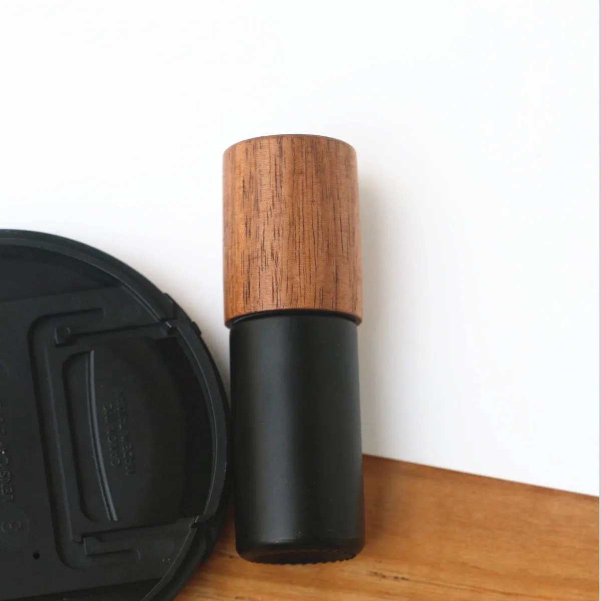 Premium Refillable Glass Roller Bottles with Natural Bamboo Lids - 5ml & 10ml Amber & Clear Vials