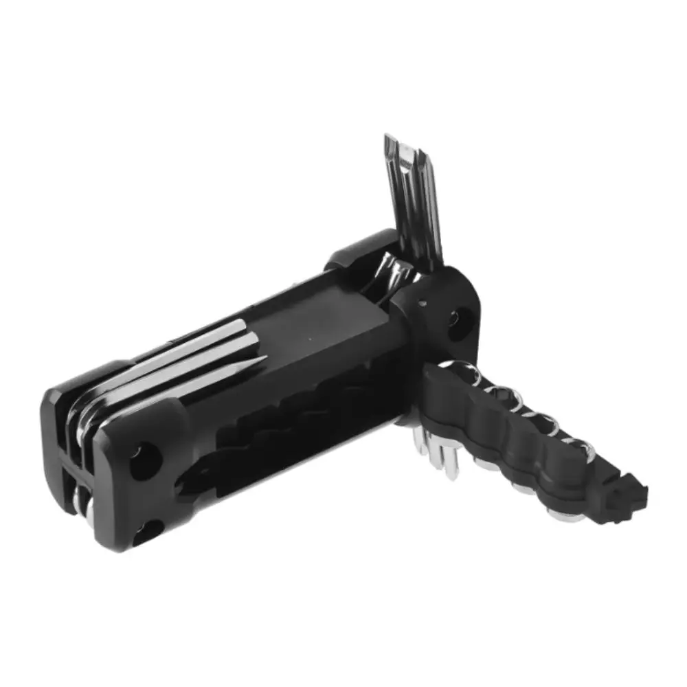 Multitool Motorcycle Tool Kits Stainless Steel Portable Design Multifunction Tool Screwdriver Included Durable Construction