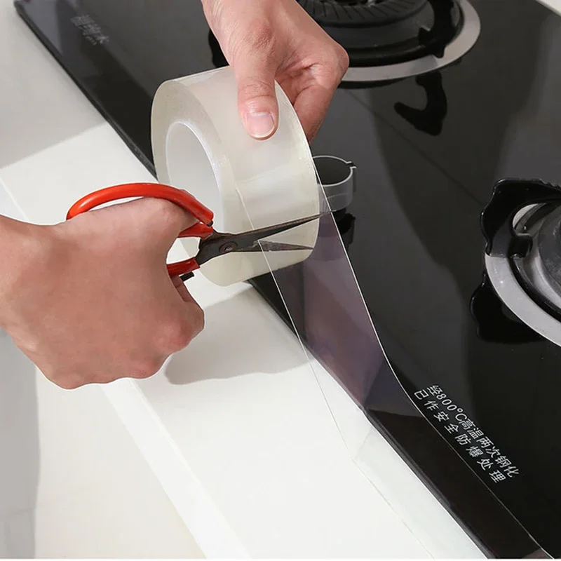 Waterproof Tape Adhesive Sealing Strips Waterproof Sealing Tape Sealing Tape Bath Sealing Tape Shower Sealing Tape Adhesive Seal Strip Nano tape Kitchen Bathroom Shower Waterproof Mould Proof Tape Sink Bath Sealing Strip Tape Self Adhesive Waterproof Adhesive