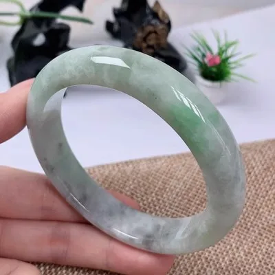 

zheru Jewelry Natural Burma Jade 54mm-62mm bracelet Exquisite Princess bracelet send girlfriend send mom