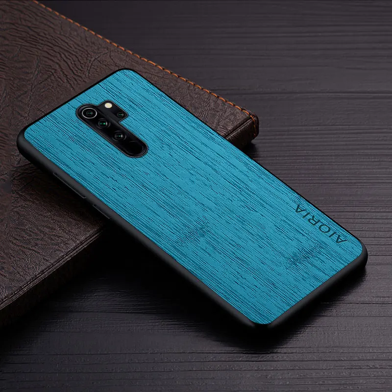 Leather Wallet Case Leather Case Phone Case Leather Phone Case Case Xiaomi Redmi Note 8 Pro 8T Bamboo Wood Pattern Leather Phone Cover