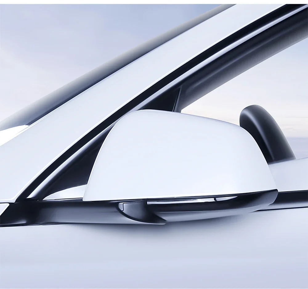 YZ für Tesla Model 3 Y Highland Juniper 2020-2025 Auto-Rückspiegel-Schutz Spiegelschutz Fahrzeug-Antikollisionsstreifen – Detail 20