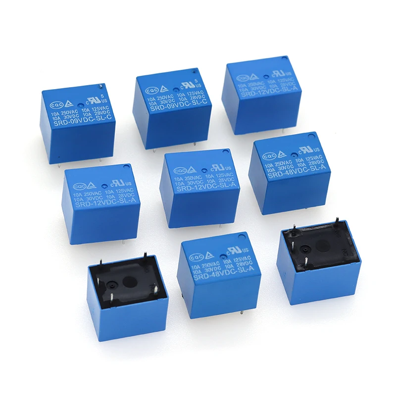 5/20/50PCS Javino Relay SRD-5VDC-SL-C SRD-12VDC-SL SRD-3VDC SRD-9V relays 4/5PINS 12V DC High Quality Javino - 2