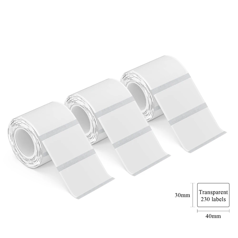 Compact Portable Thermal Label Printer - Marklife P50 Mini Label Maker for Self-Adhesive Stickers