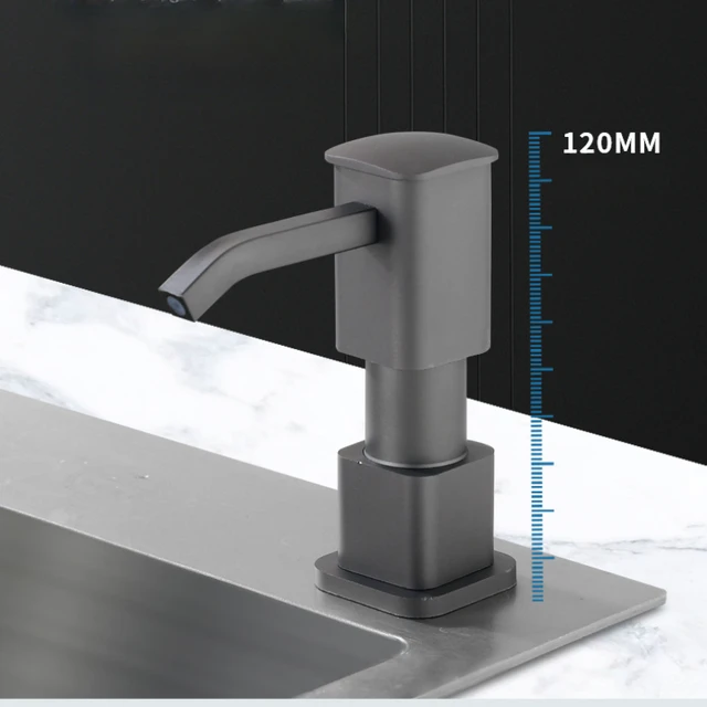 ที่จ่ายสบู่ล้างจานในครัว, ตัวปั๊มกดทำจากอลูมิเนียมอัลลอยด์, ที่กดน้ำยาล้างจานในครัว 4