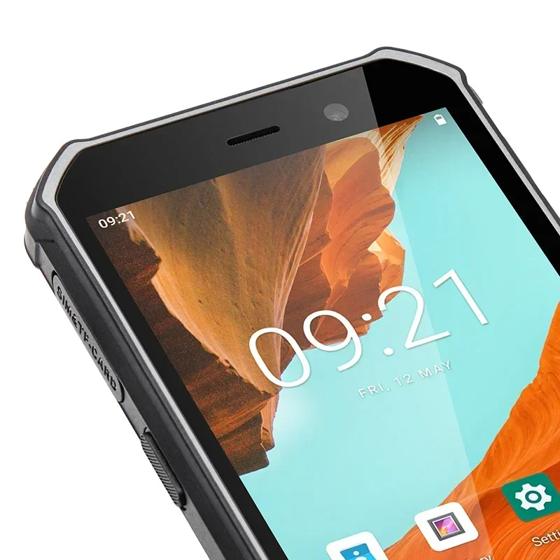 UNIWA F963 Pro Rugged Smartphone Android Octa Core 5.5" 4GB+64GB 5050mAh Waterproof Outdoor Handheld PDA Mobile Phone With NFC