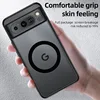 2025 Fashion Magnetic Case For Google Pixel 9 Pro 8 8A 7 Dull Polish Wireless Charger Cover Anti-knock Cases For Pixel7A Pixel9A 3
