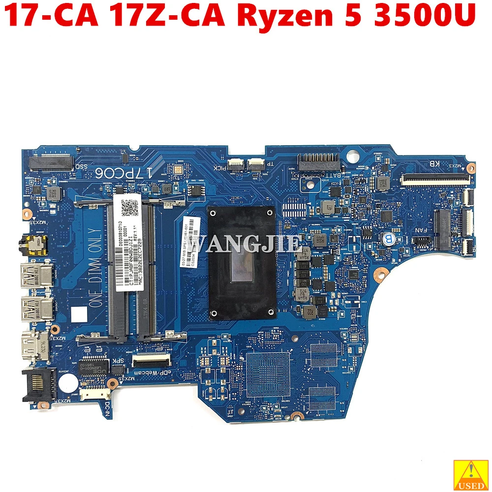 

Используется для ноутбука HP 17-CA 17Z-CA SERIES AMD Ryzen 5 3500U DDR4