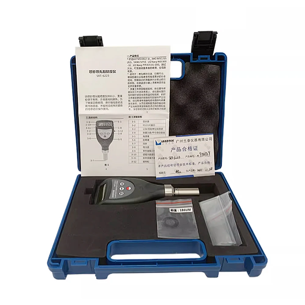 Digital Surface Roughness Tester SRT-6223 Shot Peening Roughness Tester 0~800 &micro;m Printing Spraying Surface Meter