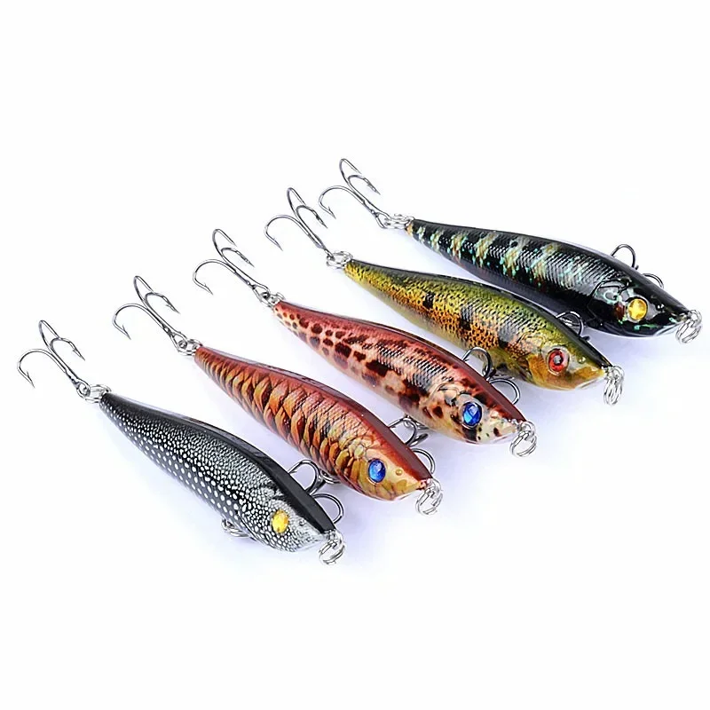 

Minnow Fishing Lure, Sinking Wobblers, Artificial Hard Bait, 3 Hook Crankbait, Bass Carp Lures, Fishing Tackle, 8cm, 15cm, 1 Pc