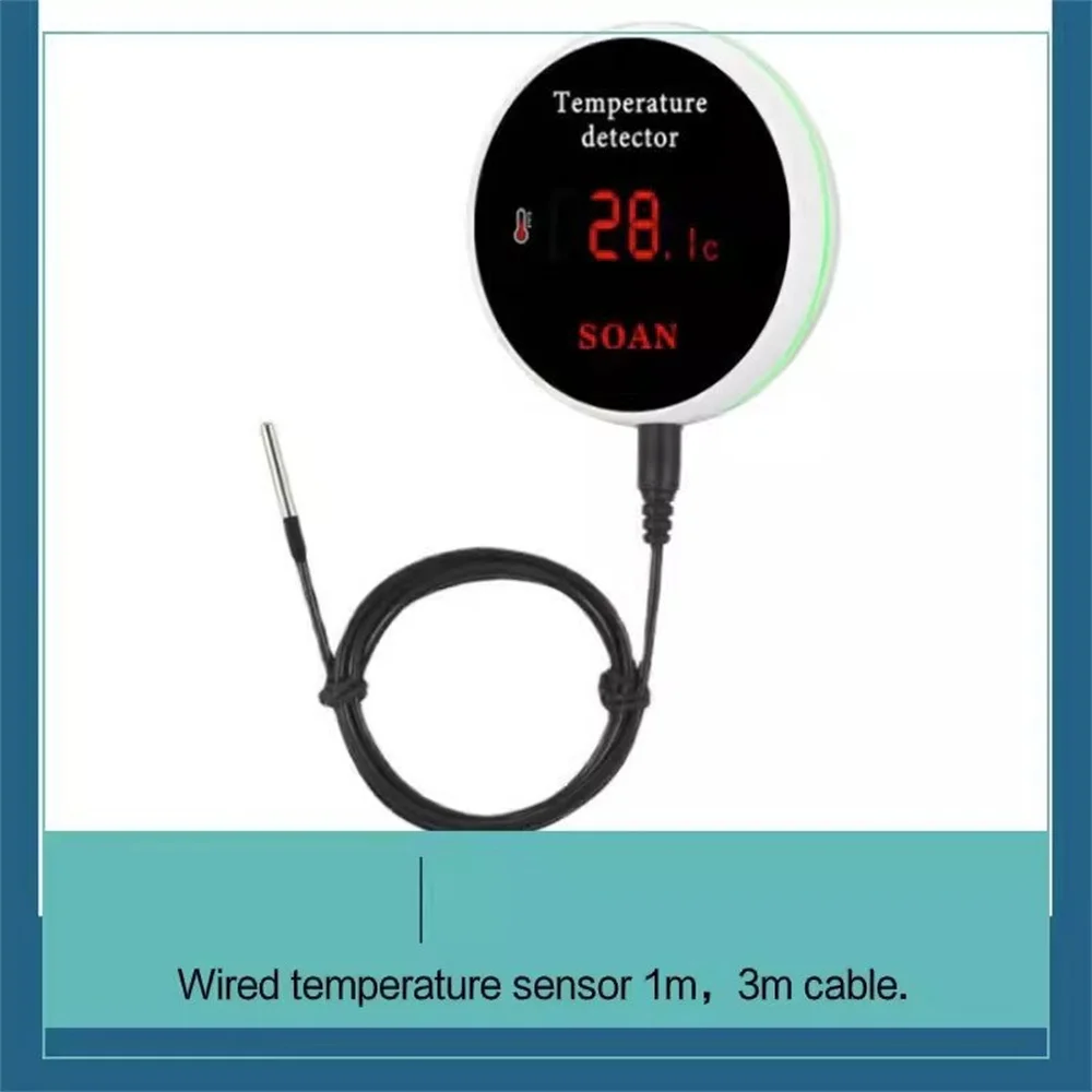 

Sensor Convenient Convenient Wifi Connection Real-time Temperature Monitoring Accurate Temperature Detection Detector Safe