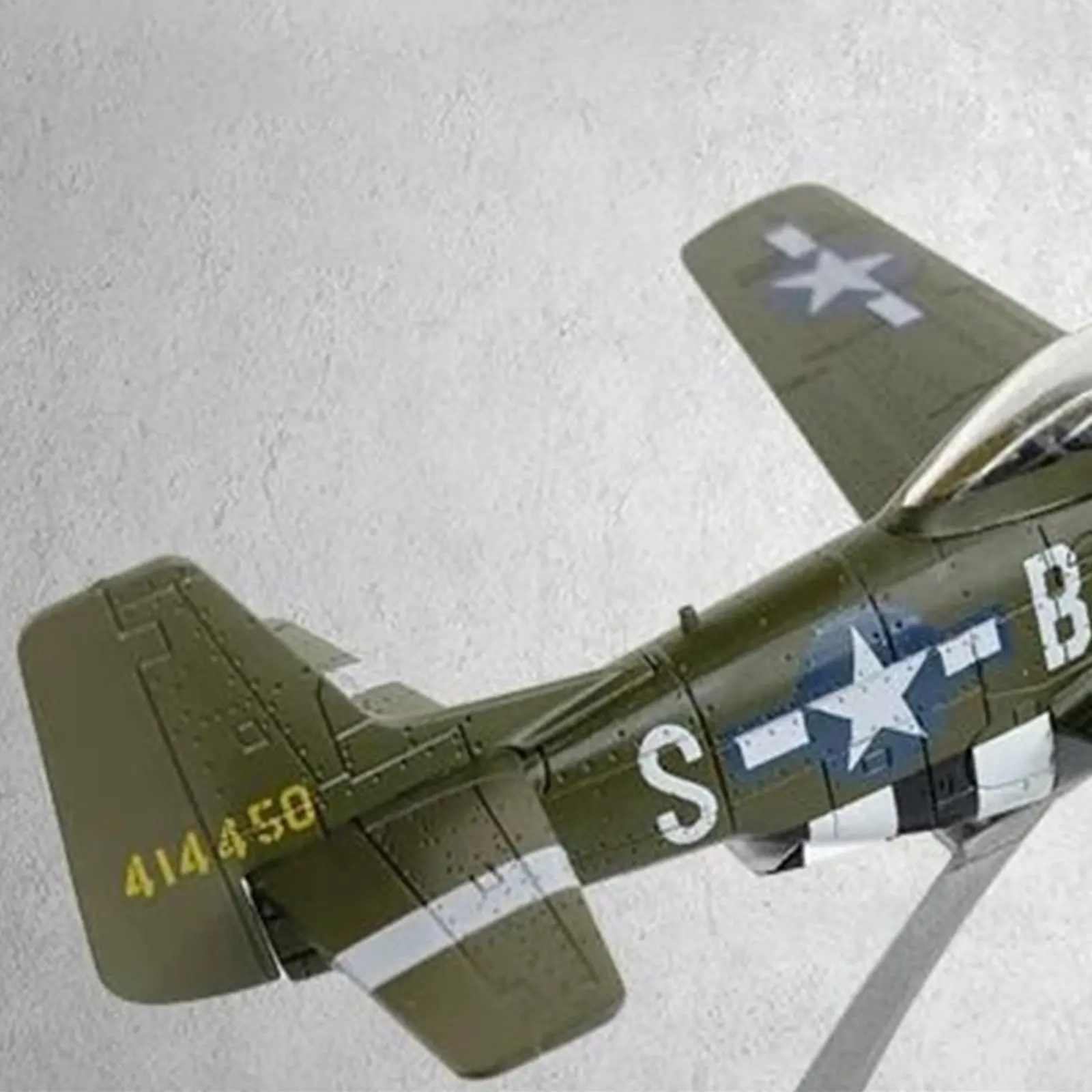 Maquette Avion Mustang P-51D 1/72 Métal Moulé Support