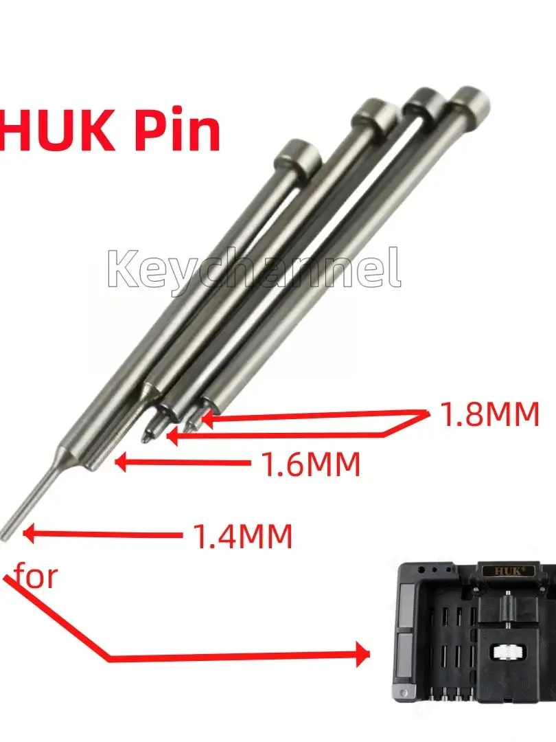 4 teile/satz Autoschlüssel-Befestigungs werkzeug Pin Flip Key Pin Remover Pin Tool für xhorse vvdi kd keydiy Remote Schlosser Werkzeugs tifte für Huk Tool – Detail 6