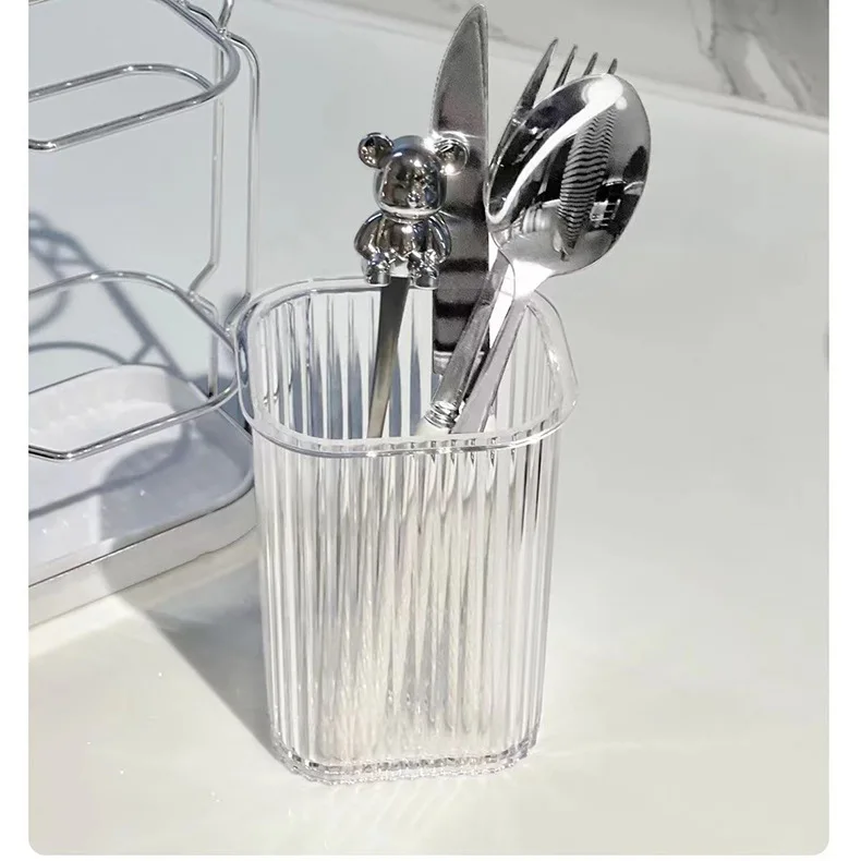 Kitchen Cutlery Holder Desktop Cutlery Drain Rack Nordic Light Luxury Cutlery Storage Rack Fork Spoon Holder Tableware Organizer 15 küchexyz.de Sc845d42c307d44ffa73654fec88cca0dS küchexyz.de Best Price | Fast Delivery |Quality Product Kitchen Cutlery Holder Desktop Cutlery Drain Rack Nordic Light Luxury Cutlery Storage Rack Fork Spoon Holder Tableware Organizer