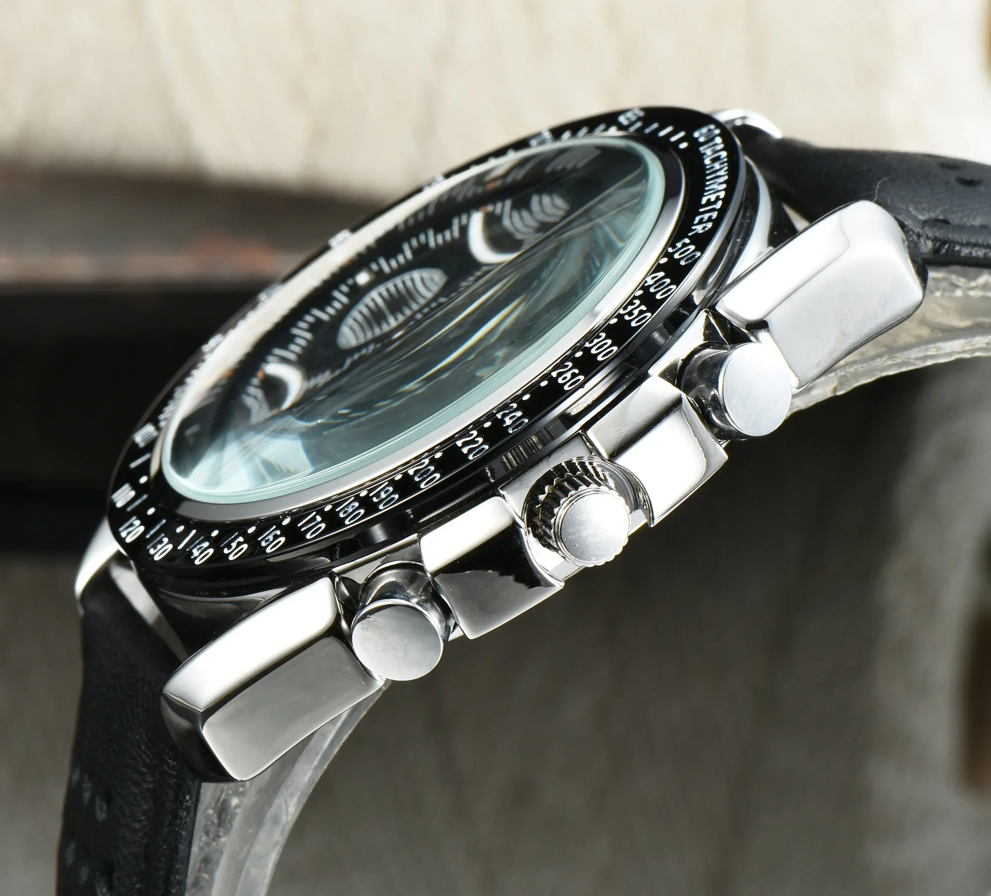 Quartz Watch Leather Men's Luxury Watches Waterproof Luminous Casual Esautomatic Movement watch