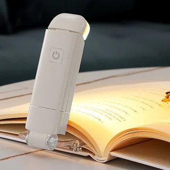 LED Clip Reading Light – USB Rechargeable