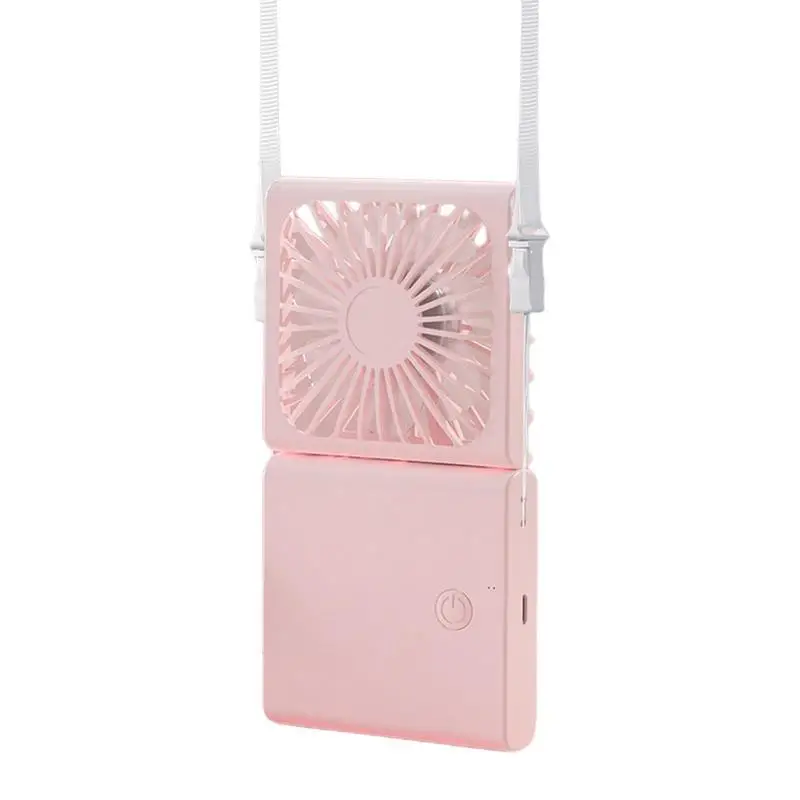 Handheld Fan Mini Fan 1500mAh USB Rechargeable Personal Fan 3 Speeds Adjustable Fan With 180 Degree Fold For Outdoor Camping mini fan portable low noise personal portable leafless fan 6 speed adjustable usb rechargeable fan for kids girls boys woman man