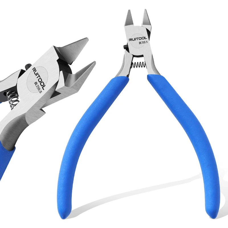 Cutting Pliers 4.5 Inch Model Nipper Ultra-thin Single-edged Non-slip Grip Sharp For Gundam Model Building