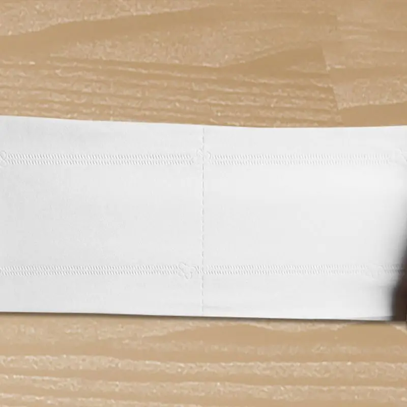 Toilet Roll Paper 21x9cm Thicken 4-Ply Large Jumbo Bath Tissue Floral Embossed No Fluorescent Agent Hand Towel