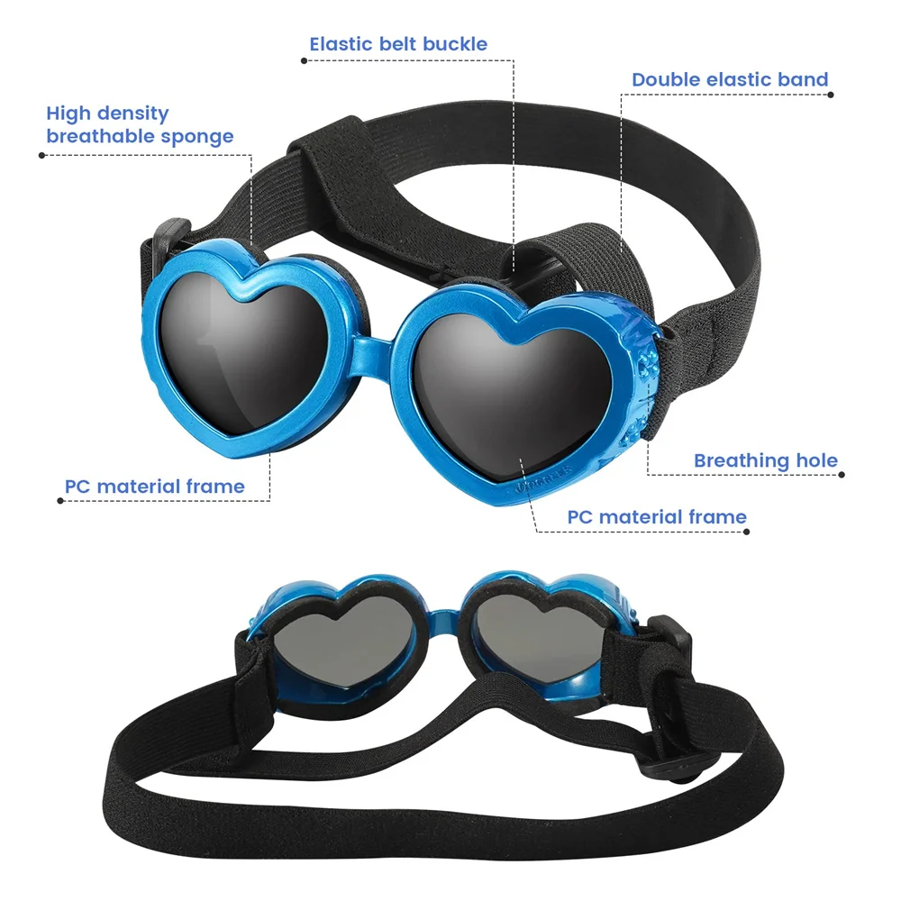 Title 5, Outdoor Travel Pet Sunglasses for Small Medium ...