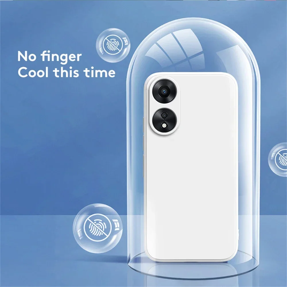 Original Shockproof Liquid Silicone Phone Case with Lens Protection and Luxury Back Cover