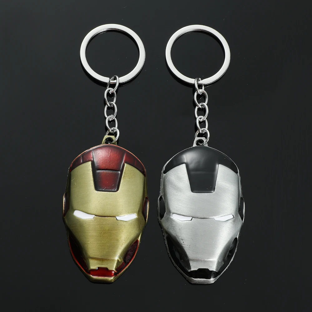 Iron Man Superhero Keychain - Stylish Accessory