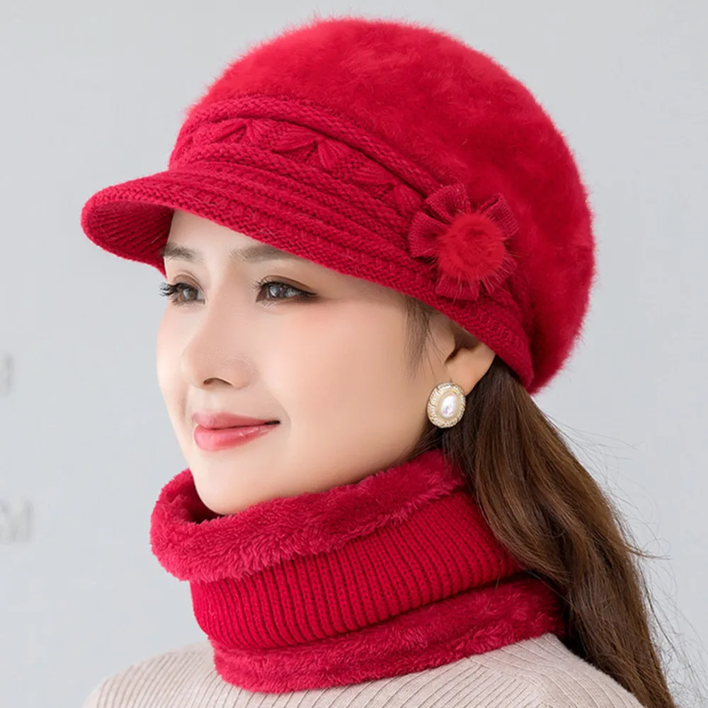 Nouveau Chapeau Mongol En Peluche Pour Dames Pour L'automne Et L'hiver