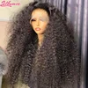 13x6 Hd Lace Frontal Wig Deep Wave 250 Density Curly Human Hair 100% Preplucked Water Wave Front Wigs For Black Women Brazilian 1