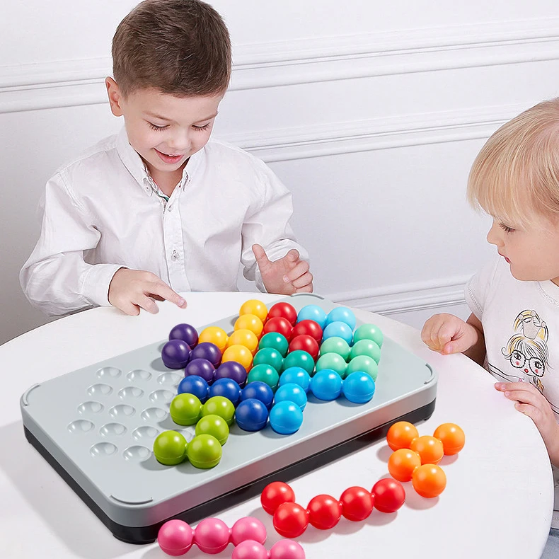 1Box Magic Beads Travel Game for Kids and Adults a Cognitive Skill-Building Brain Game Kids Montessori Toys