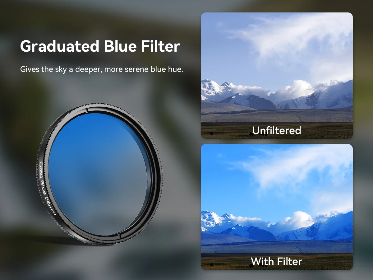 Apexel 58mm Phone Filter Kit (APL-58STAR)
