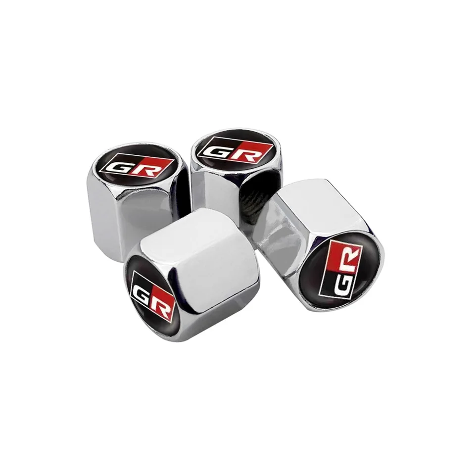 Lot De 4 Bouchons De Valve De Pneu Pour Toyota TRD Camry RAV4 Corolla, Accessoires Automobiles, Ensemble De Bouchons De Valve De Pneu En Aluminium, Résistant à La Corrosion (SR5
