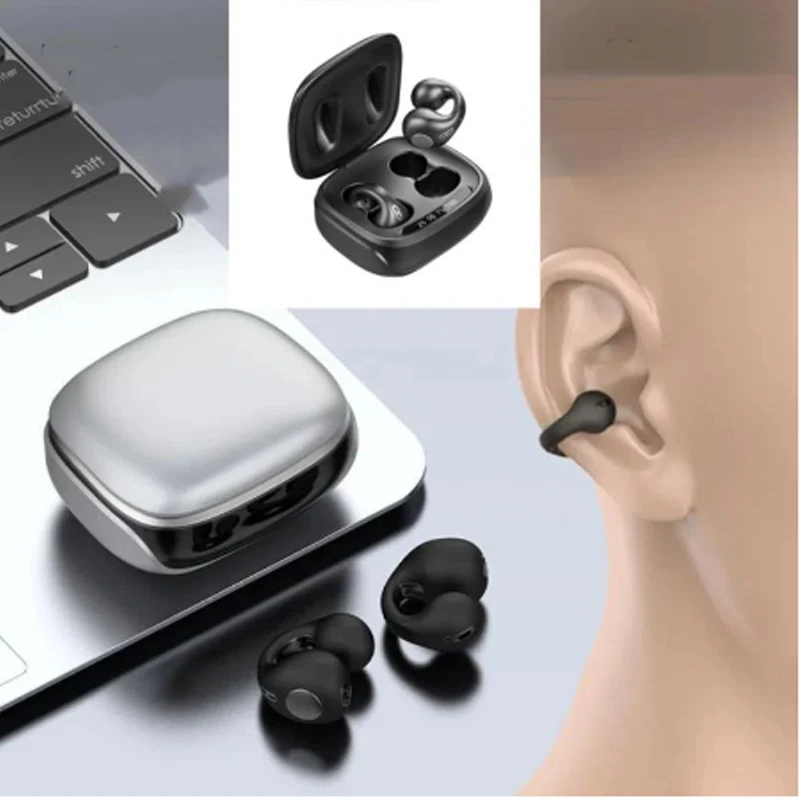 HUAWEI FreeClip Ear Clip Headphones 8 hours of continuous playback near-ear  listening Comfortable and stable wearing earphone - AliExpress