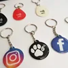 NFC Dog Tag, NFC Smart Pet ID Tag Self-Made, Program the link of online Pet Profile, Pet Video, Digital Pet Tag, Durable Pet ID, 4